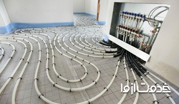 سیستم گرمایش از کف با پکیج