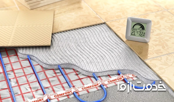 تنظیم پکیج ایران رادیاتور برای گرمایش از کف