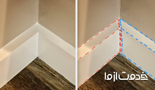 طریقه نصب قرنیز