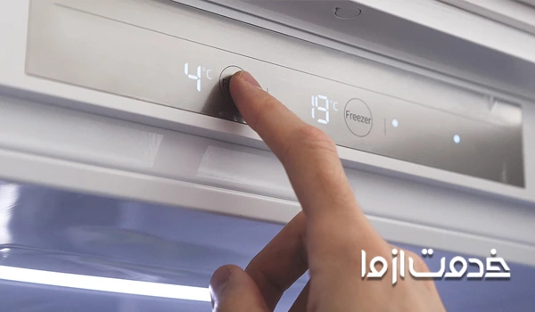 خاموش کردن یخچال قبل از شروع به شستن
