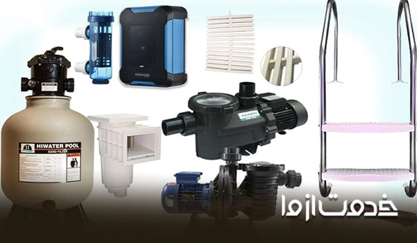 تجهیزات لازم برای لوله کشی استخر