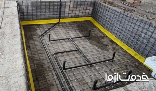 ساده ترین روش لوله کشی استخر
