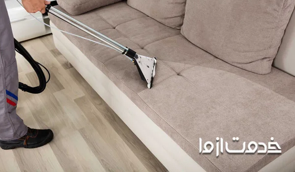 شستن مبل نجس شده با بخارشوی