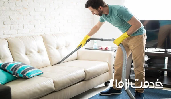 شستن مبل نجس شده