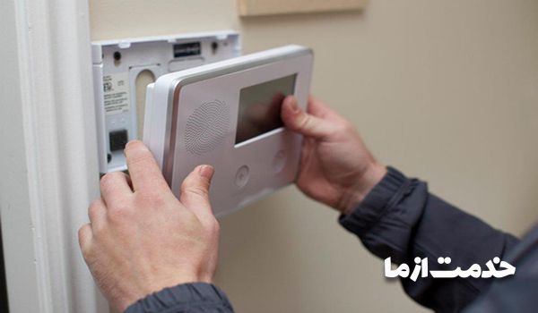 نصب آیفون تصویری کوماکس تک واحدی