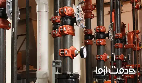 لوله کشی گاز اماکن تجاری