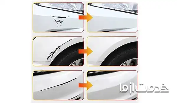 تاثیر لیسه گیری سپر ماشین