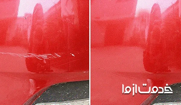 تشخیص لیسه کشی از رنگ بدنه خودرو