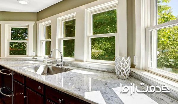 مرمر؛ بهترین صفحه کابینت ضد آب