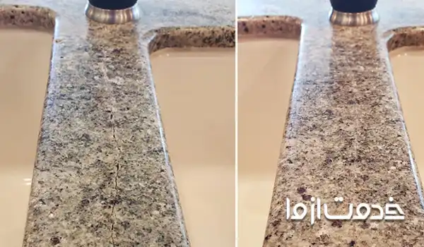 ترمیم ترک صفحه کابینت