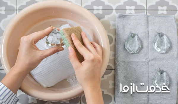 برق انداختن كريستال لوستر