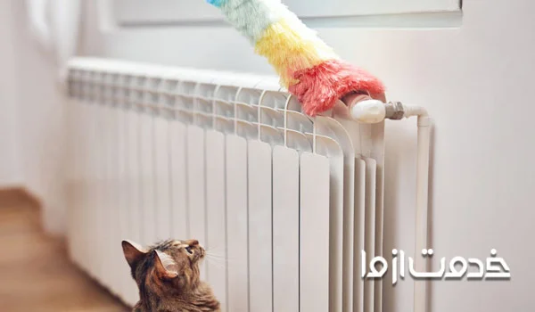 از بین بردن زردی رادیاتور