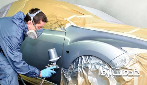 رنگ فوری یا سلولزی برای خودرو