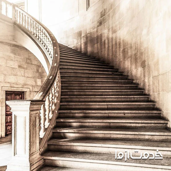 عوامل موثر بر قیمت نصب سنگ پله گرد