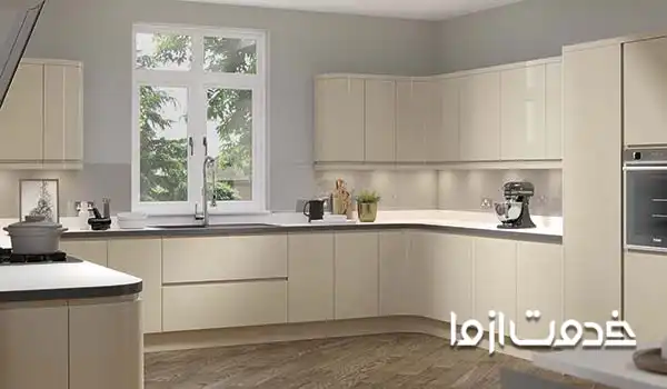 کابینت هایگلاس صدفی