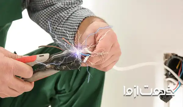 برق داشتن بدنه اجاق گاز