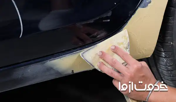 ساخت بتونه ماشین