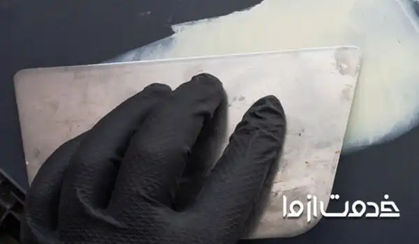 ساخت بتونه سنگی ماشین