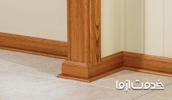 نصب قرنیز چوبی روی قرنیز سنگی