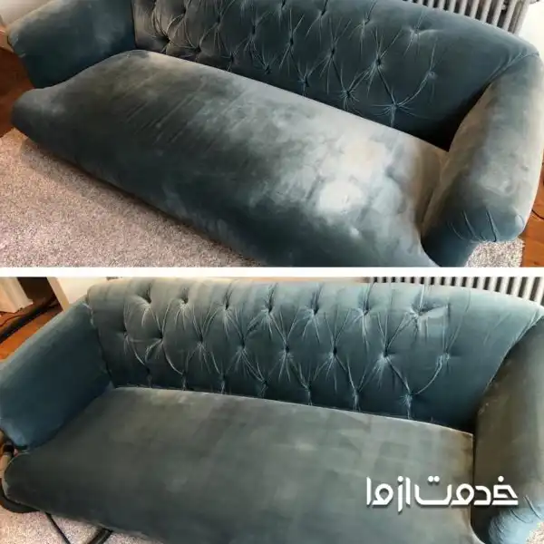 پاک کردن لکه وایتکس از مبل