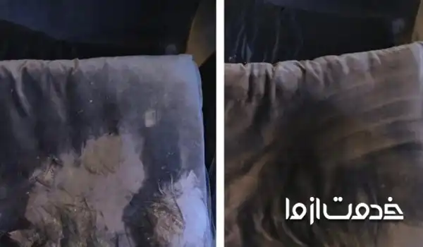 از بین بردن لکه سفید کننده از روی مبل