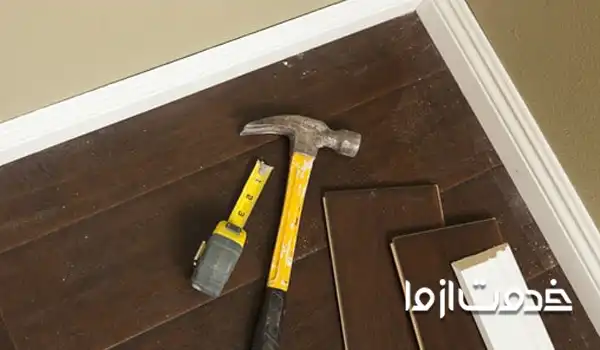 طریقه نصب قرنیز ام دی اف و ابزارهای لازم آن