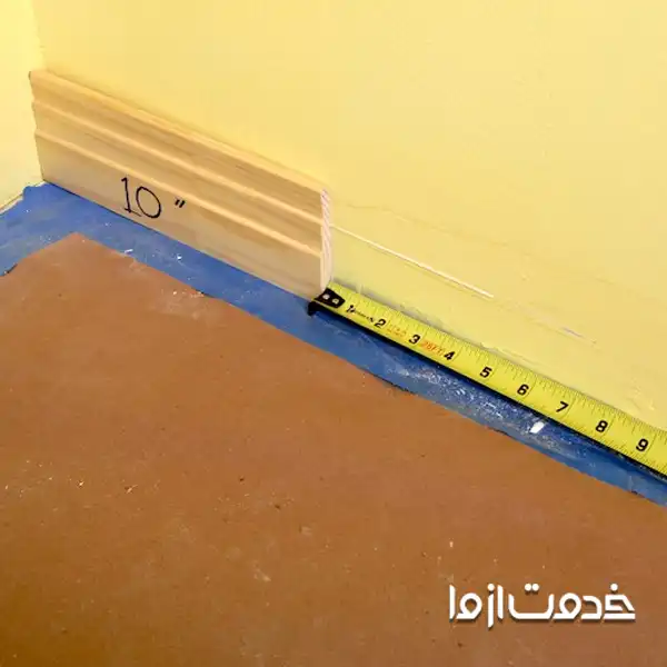 طریق نصب و اجرا قرنیز MDF