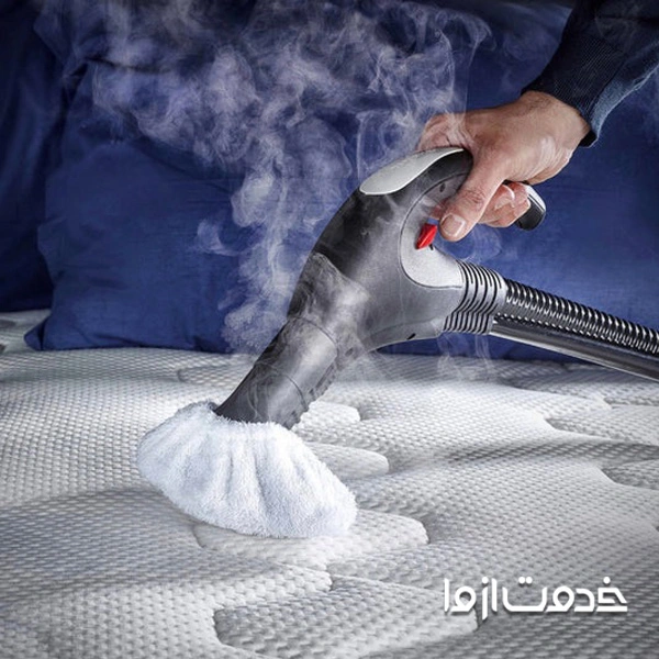 جمع کردن موی گربه و سگ با استفاده از بخارشوی 