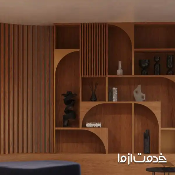 کمد دیواری در پذیرایی