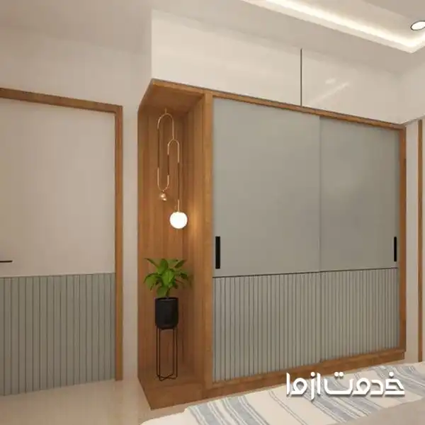 انواع کمد دیواری پذیرایی 