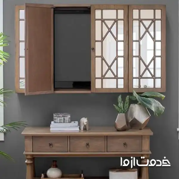 کمد دیواری پذیرایی لولایی