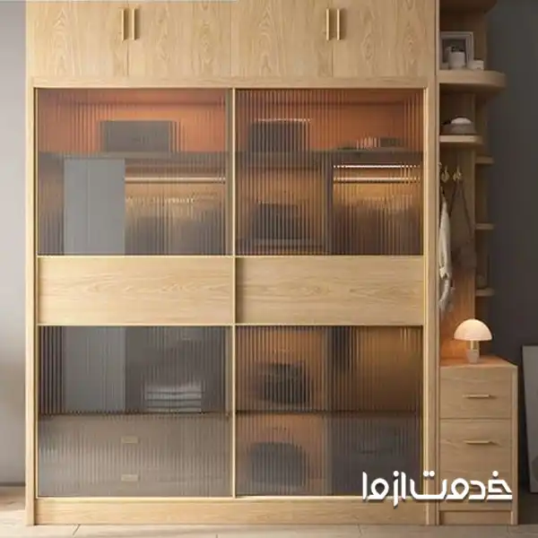 کمد دیواری پذیرایی ریلی