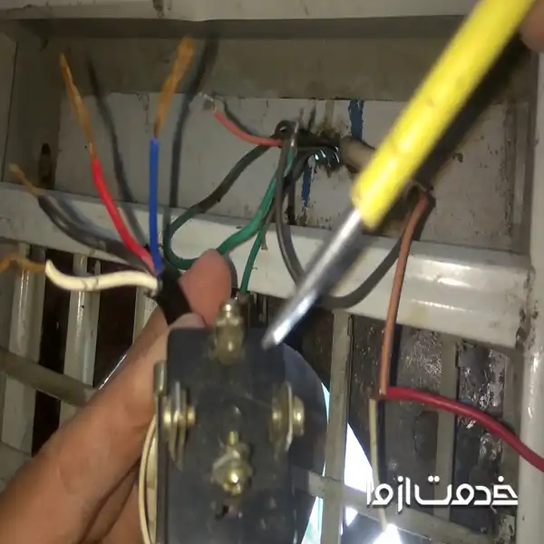 سیم اتصال بدنه کولر آبی به کجا وصل میشود