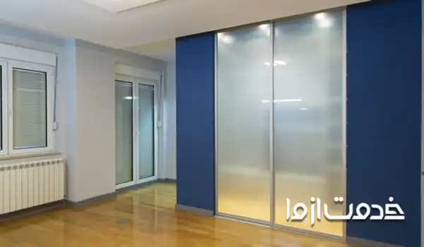 ترکیب رنگ کمد دیواری با رنگ های ترکیبی مدرن