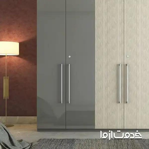 ترکیب رنگ نیمه برای رنگ کمد دیواری