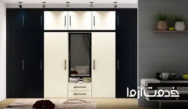 بهترین ترکیب رنگ کمد دیواری سال