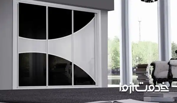 رنگ کمد دیواری اتاق خواب ترکیبی