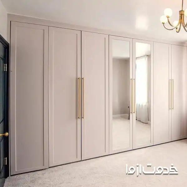 رنگ بندی کمد دیواری