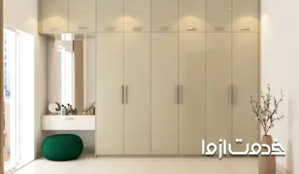 تناژ سفید برای رنگ کمد دیواری