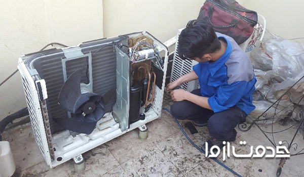 علت افت فشار کمپرسور کولر گازی