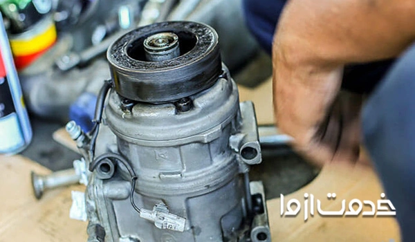 تست خرابی کمپرسور کولر گازی