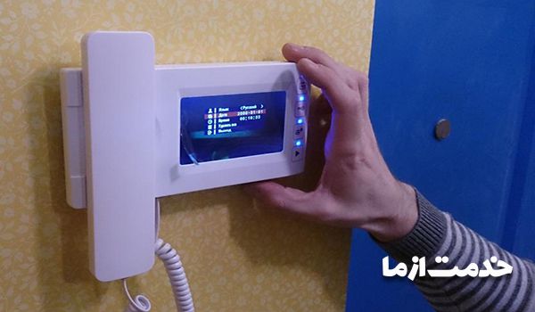 نصب آیفون تصویری تابا 