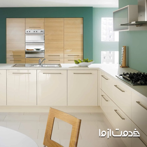 کابینت های گلاس کرم