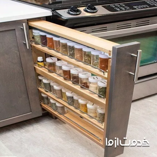 کشوی مخفی آشپزخانه