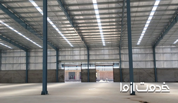 انتخاب رنگ با توجه به فضای سوله 