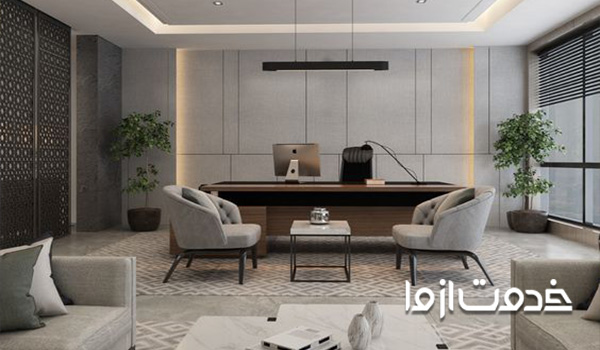 ترکیب رنگ سفید با طوسی و مشکی