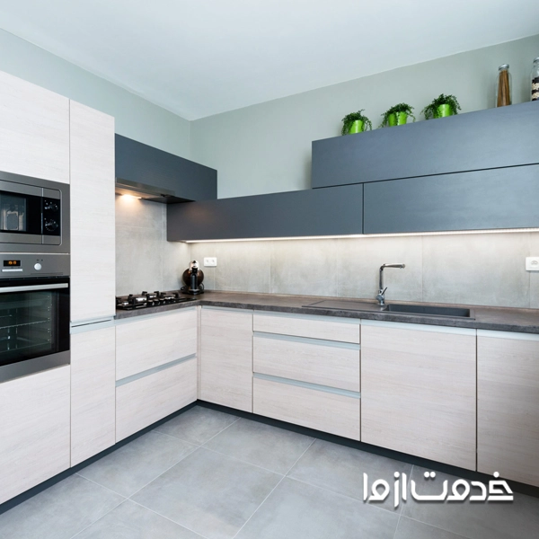 کابینت ام دی اف پی وی سی مدرن