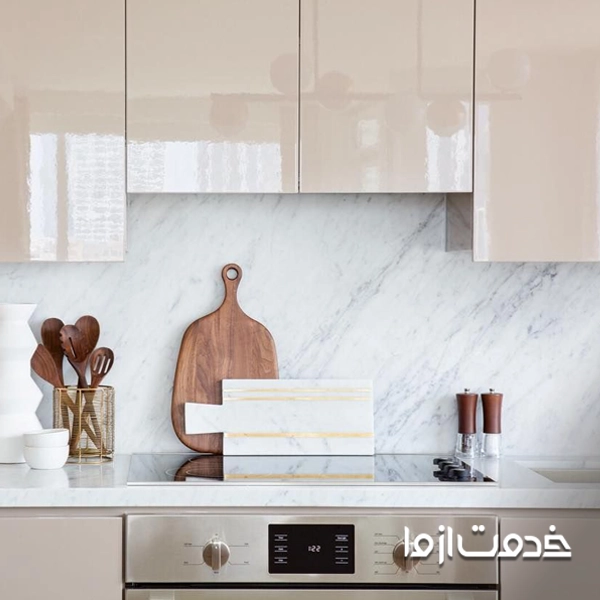 کابینت پلی گلاس مدرن