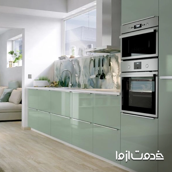 کابینت لمی گلاس مدرن