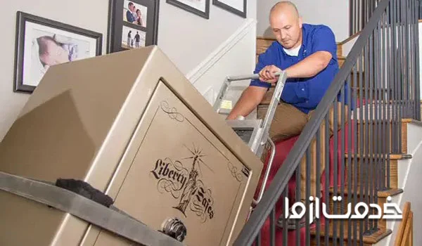 حمل گاوصندوق مشهد